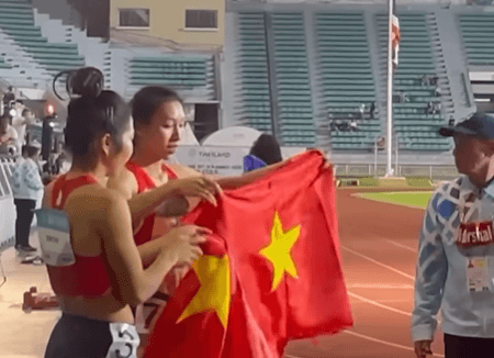 Vận động viên điền kinh Việt Nam bị hủy kết quả ở SEA Games 33