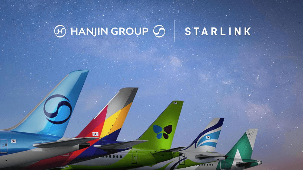 Starlink mở rộng dịch vụ cho các hãng vận chuyển Hàn Quốc