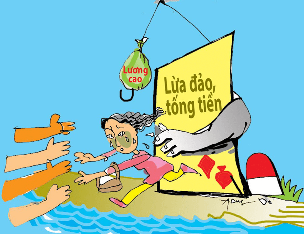 Cẩn thận với bẫy “việc nhẹ lương cao”