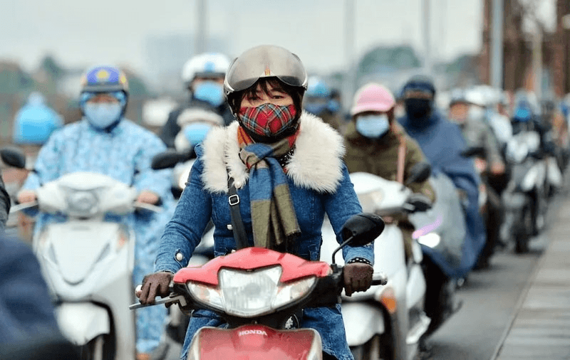 Thời tiết hôm nay (16-12): Bắc Bộ trời rét; Nam Bộ có mưa dông