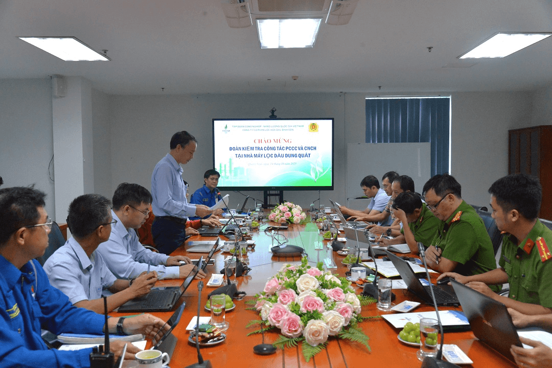 BSR - Chủ động PCCC, đảm bảo an toàn tuyệt đối cho Nhà máy