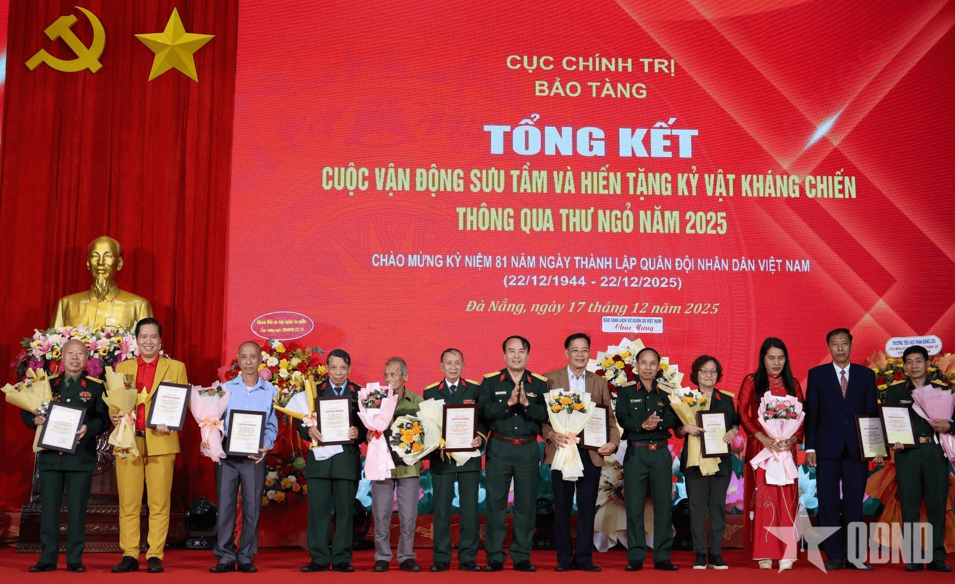 Bảo tàng Quân khu 5 tiếp nhận hơn 200 kỷ vật kháng chiến