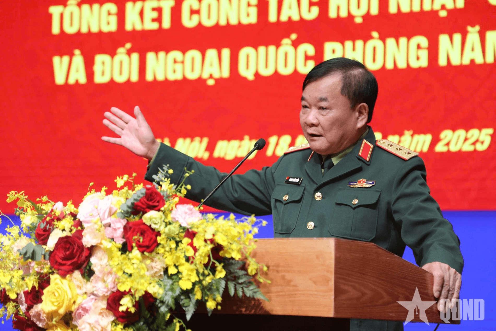Tổng kết công tác hội nhập quốc tế và đối ngoại quốc phòng năm 2025