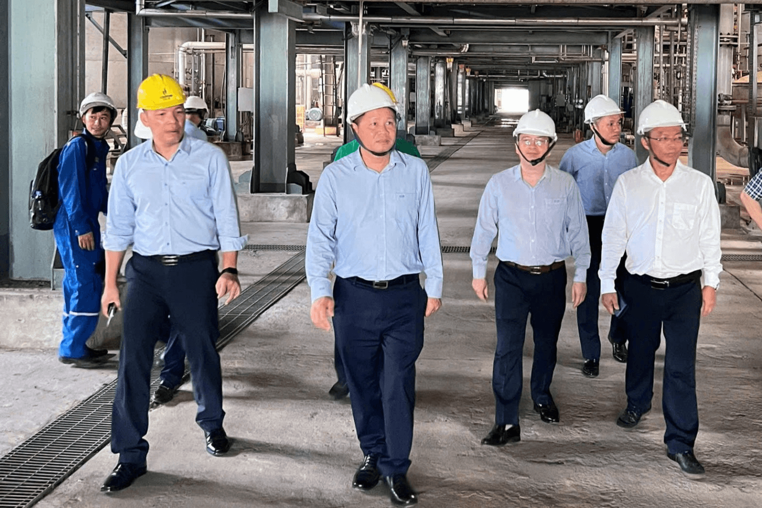 Chủ tịch HĐQT BSR rà soát tổng thể công tác tái khởi động Nhà máy NLSH Dung Quất