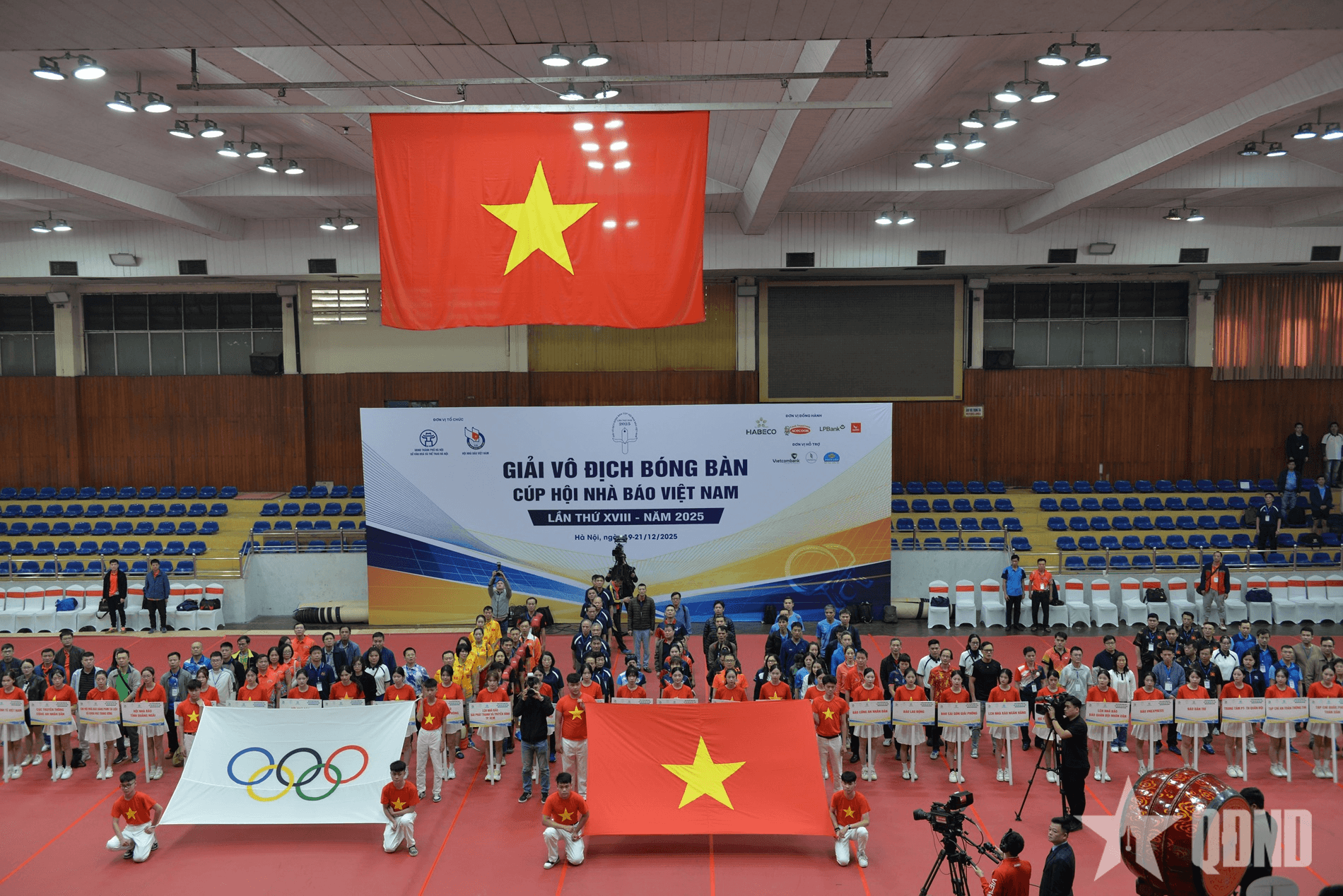 Khai mạc Giải vô địch bóng bàn Cúp Hội Nhà báo Việt Nam 2025