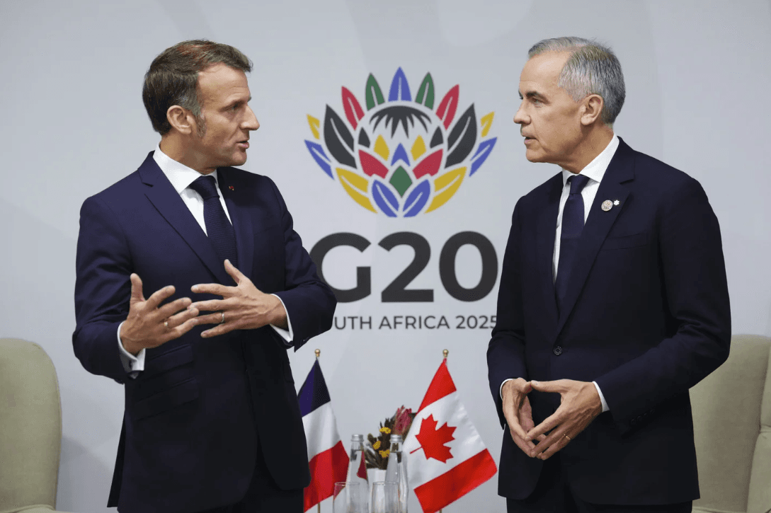 Canada bàn giao chức Chủ tịch G7 cho Pháp