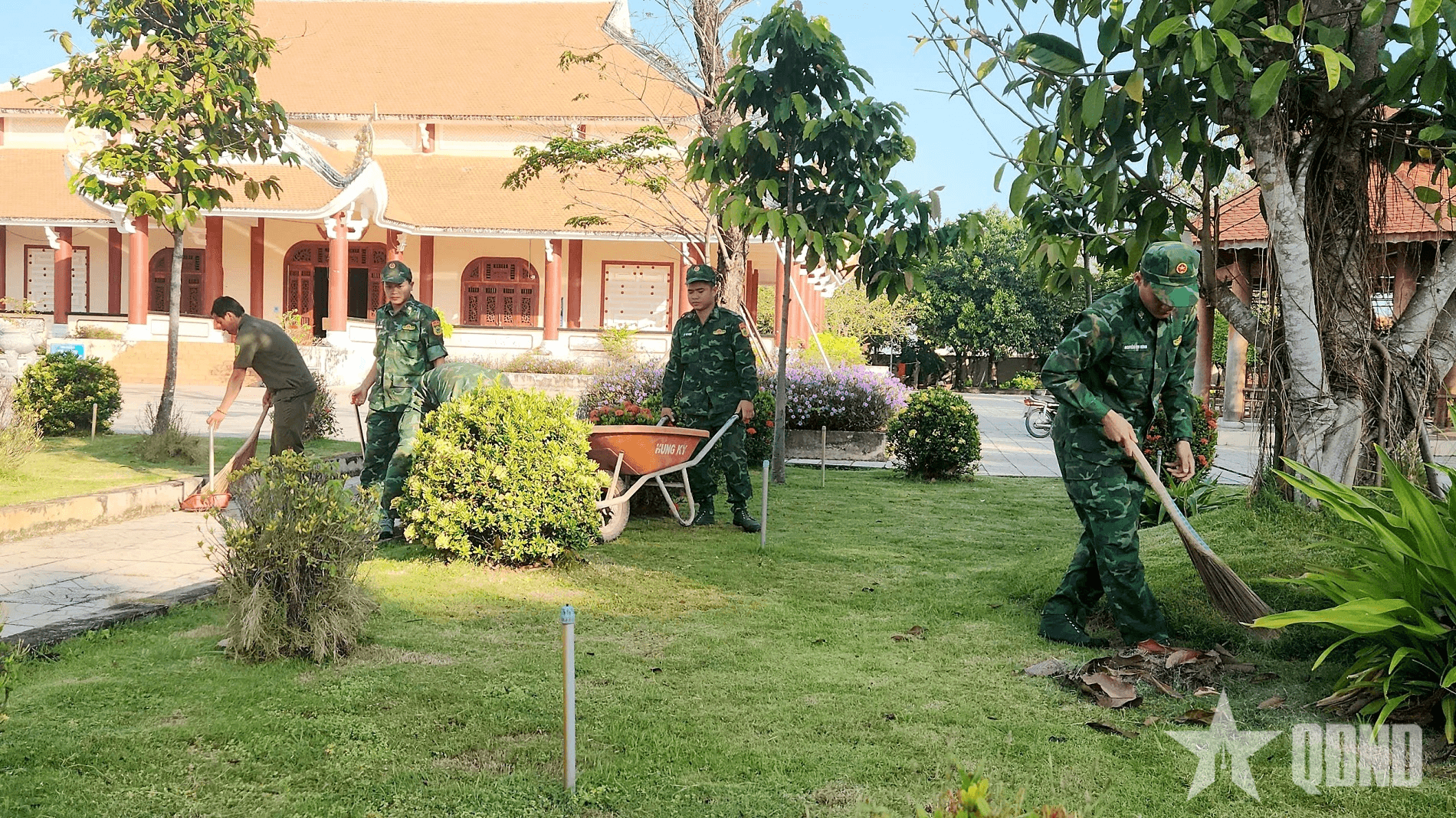 Phối hợp chỉnh trang Khu Di tích lịch sử quốc gia khu vực Đồn Long Khốt
