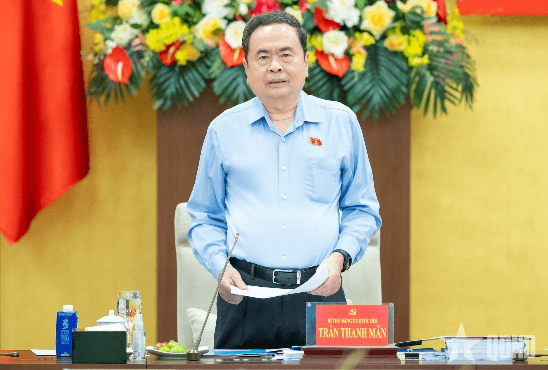 Chủ tịch Quốc hội Trần Thanh Mẫn chủ trì Hội nghị kiểm điểm, đánh giá, xếp loại năm 2025