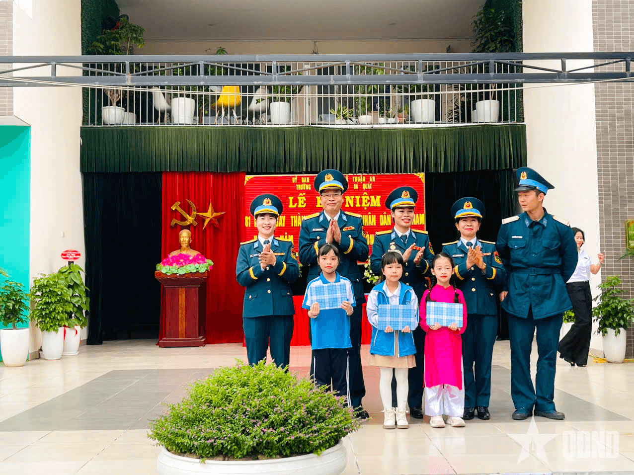 Hà Nội: Các trường học xã Thuận An tổ chức hoạt động kỷ niệm Ngày thành lập QĐND Việt Nam