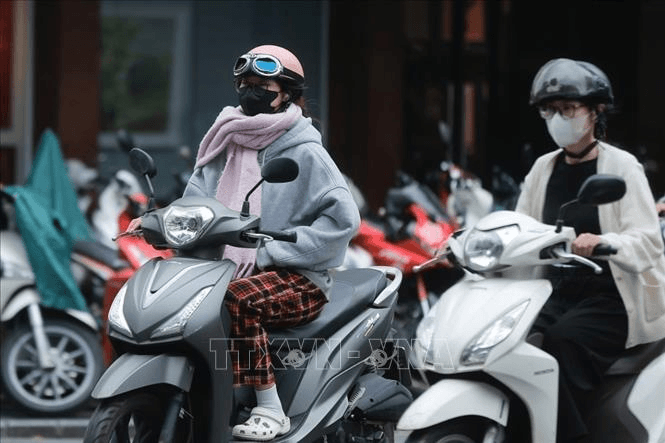 Bắc Bộ trời rét về đêm và sáng