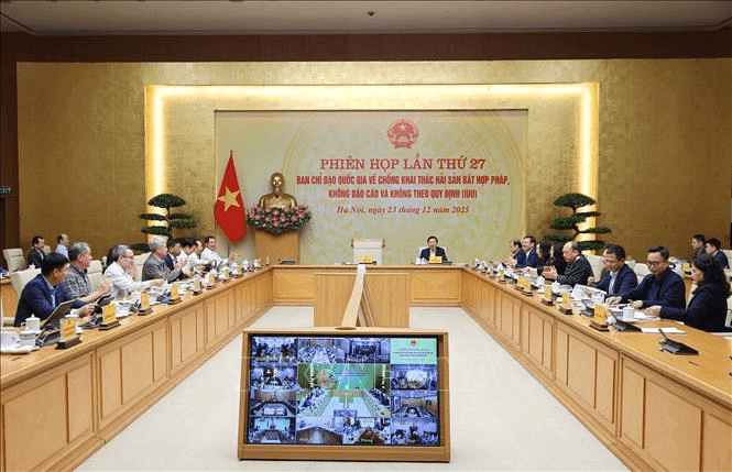 Phó thủ tướng Trần Hồng Hà chủ trì Phiên họp thứ 27 Ban Chỉ đạo chống khai thác IUU