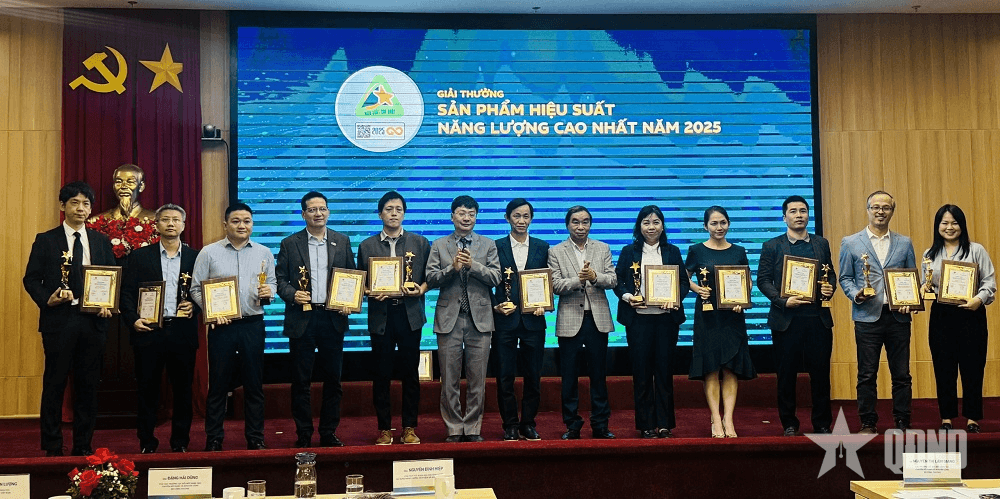 Giải thưởng hiệu quả năng lượng tặng các doanh nghiệp, công trình, sản phẩm