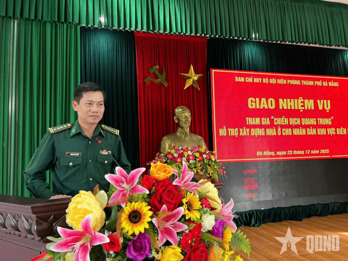 Bộ đội Biên phòng TP Đà Nẵng giao nhiệm vụ lực lượng tham gia “Chiến dịch Quang Trung”