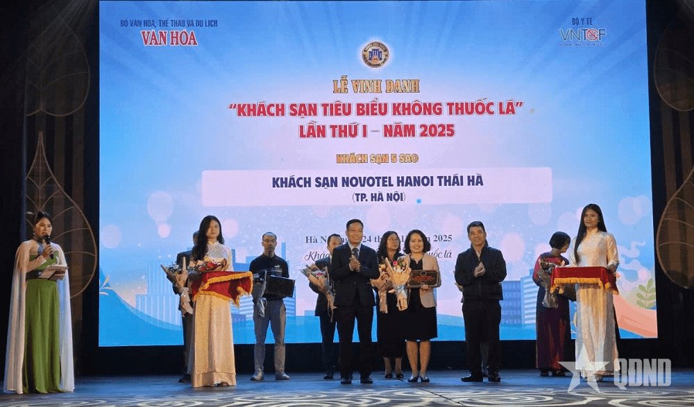 Vinh danh 44 khách sạn tiêu biểu không thuốc lá