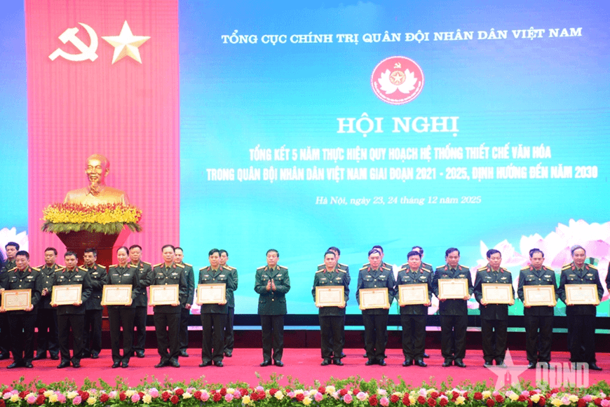 Tổng kết 5 năm thực hiện Quy hoạch hệ thống thiết chế văn hóa trong Quân đội