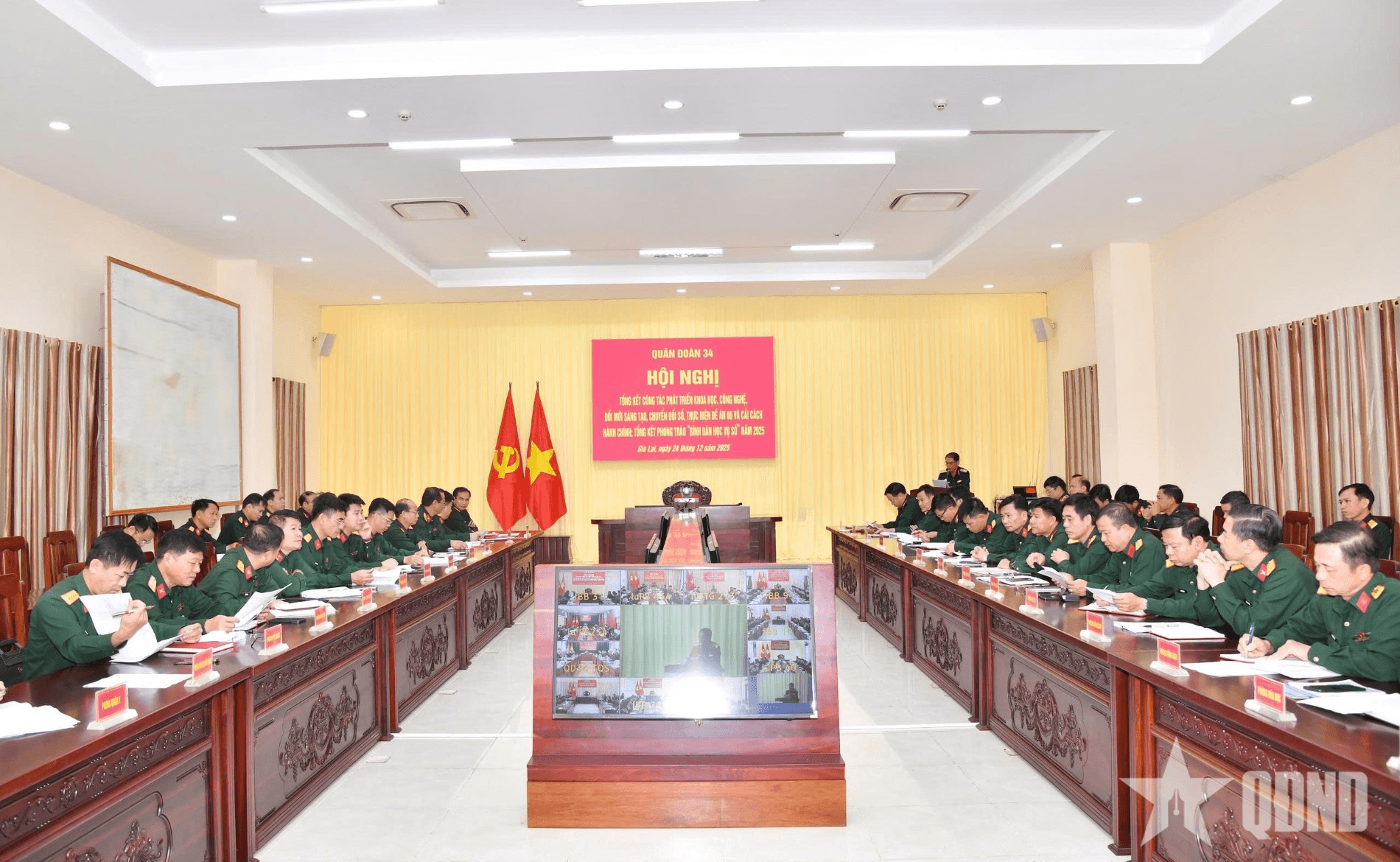 Quân đoàn 34 tổng kết công tác phát triển khoa học - công nghệ, đổi mới sáng tạo