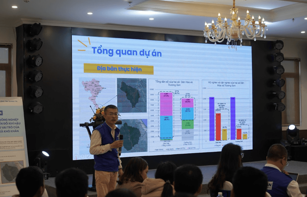 Sinh kế nông nghiệp thích ứng giúp phụ nữ vùng cao Quảng Trị vững vàng trước biến đổi khí hậu