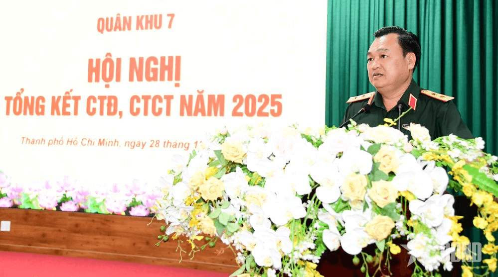 LLVT Quân khu 7 thực hiện hiệu quả, toàn diện hoạt động công tác Đảng, công tác chính trị