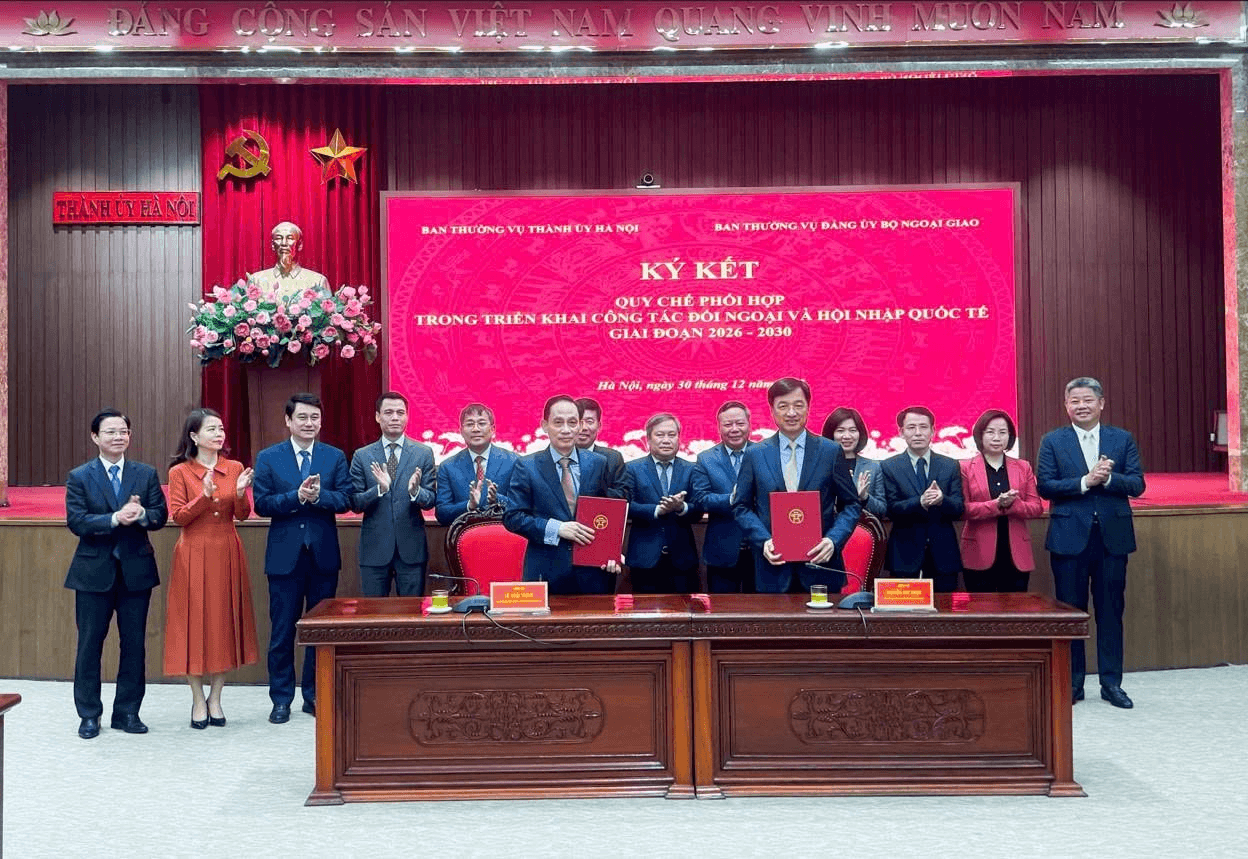 Nâng tầm quan hệ phối hợp công tác giữa Bộ Ngoại giao và TP Hà Nội trong kỷ nguyên mới