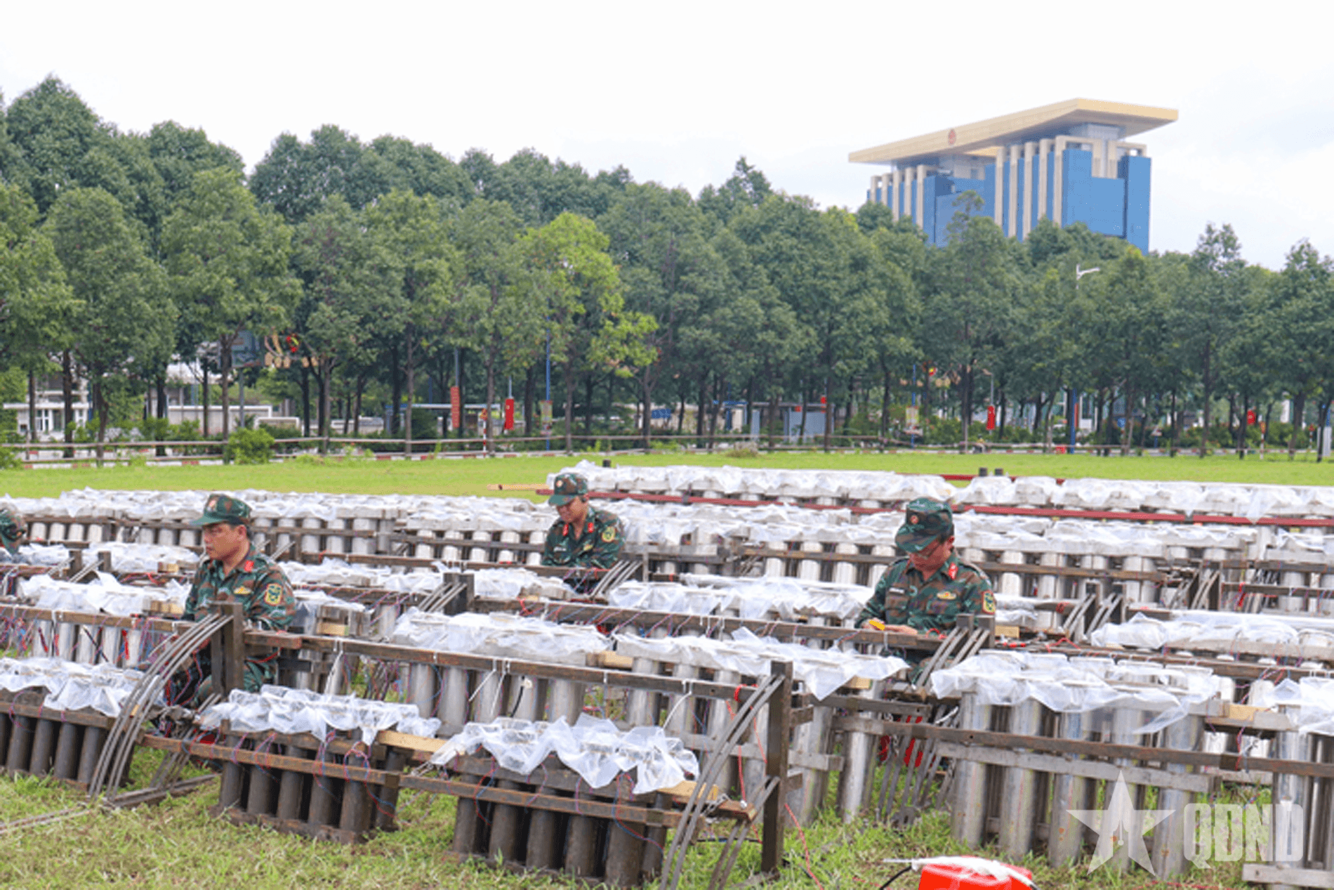 Bộ tư lệnh TP Hồ Chí Minh: Các trận địa pháo hoa đã sẵn sàng