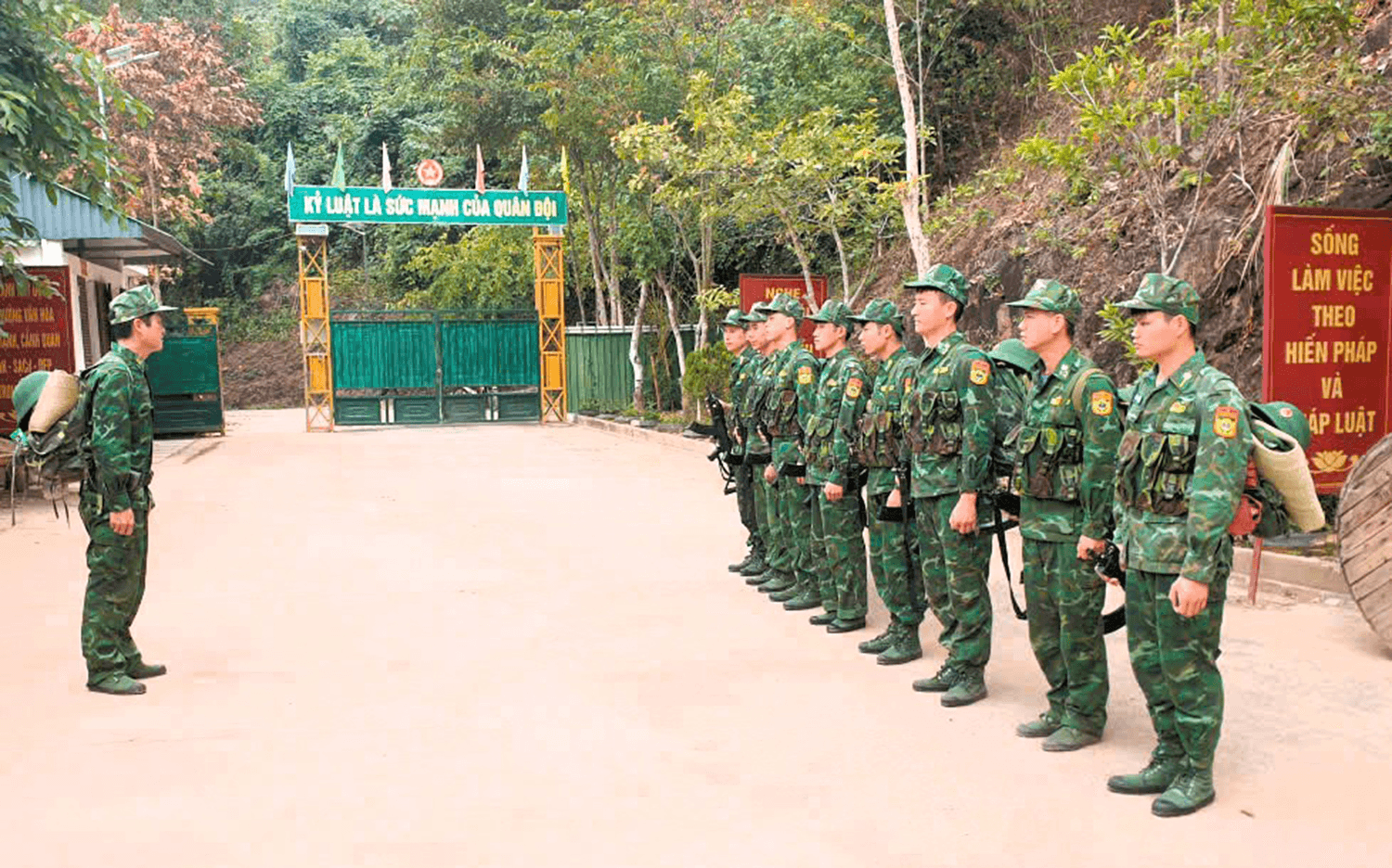 Tuần tra biên giới đầu năm 2026