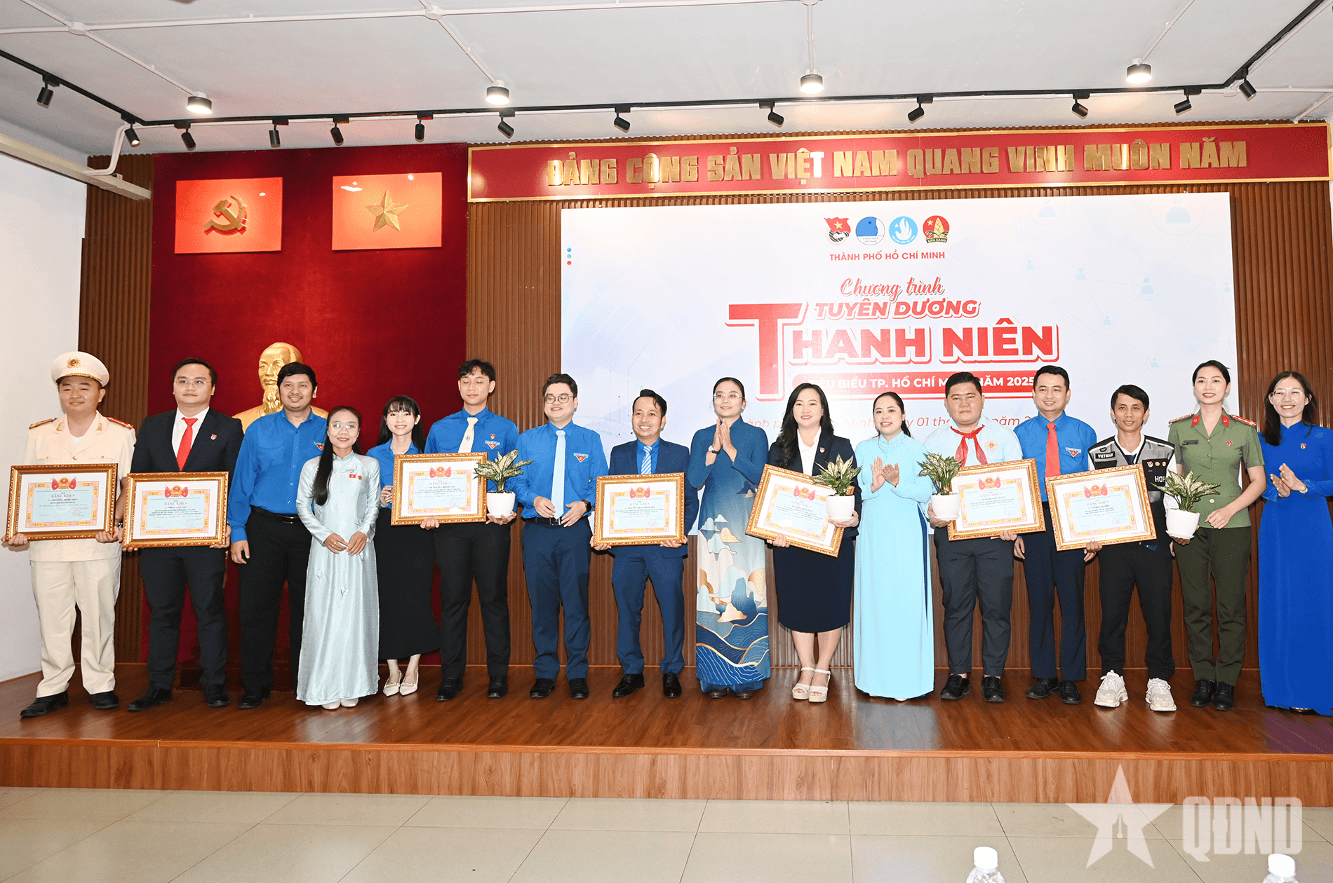 Thành đoàn TP Hồ Chí Minh tuyên dương 7 gương thanh niên tiêu biểu