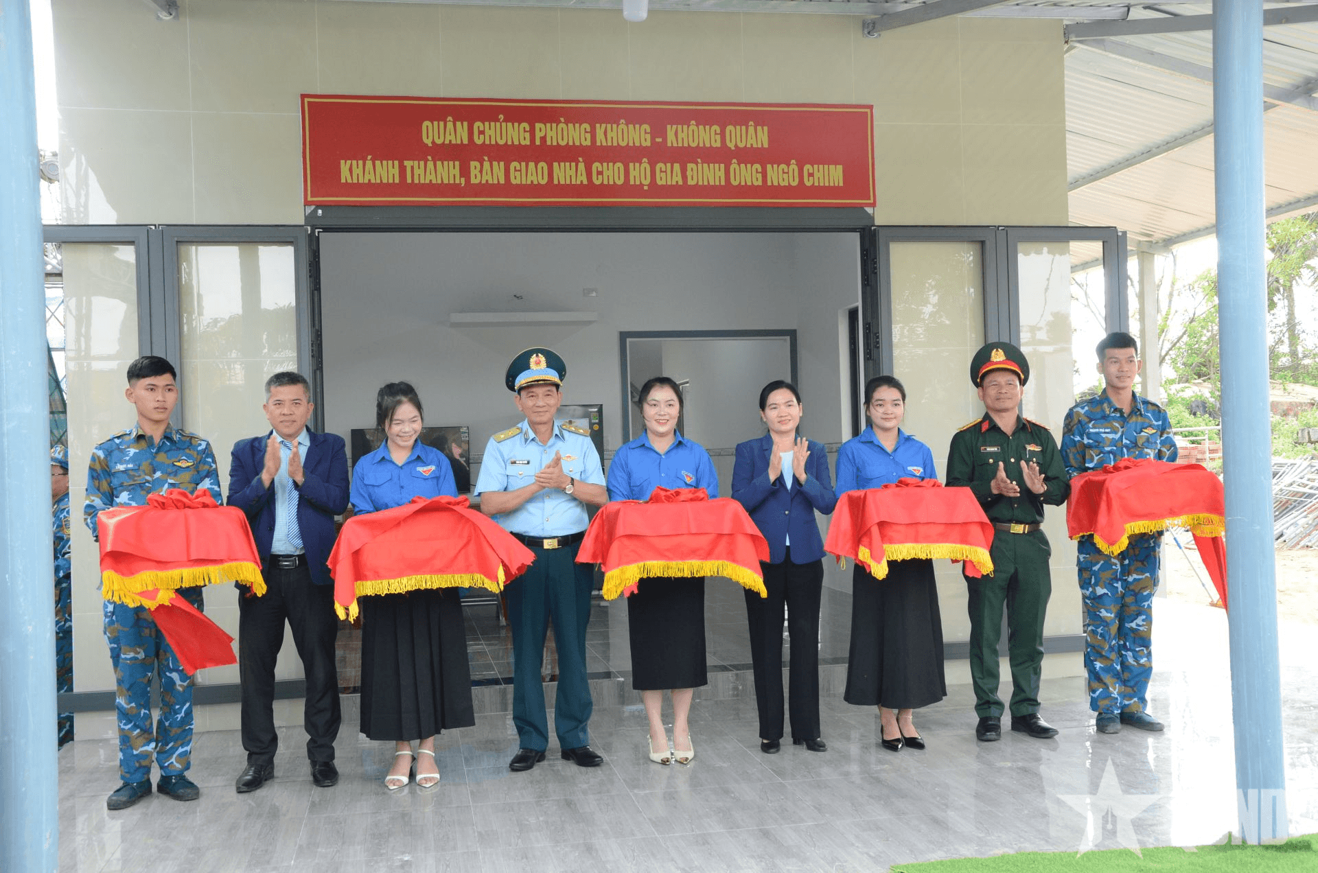 Quân chủng Phòng không - Không quân khánh thành và bàn giao nhà ở cho người dân tỉnh Đắk Lắk