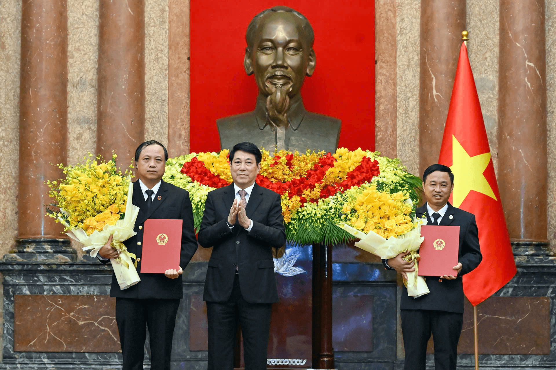Chủ tịch nước Lương Cường trao Quyết định bổ nhiệm Phó chánh án Tòa án Nhân dân tối cao