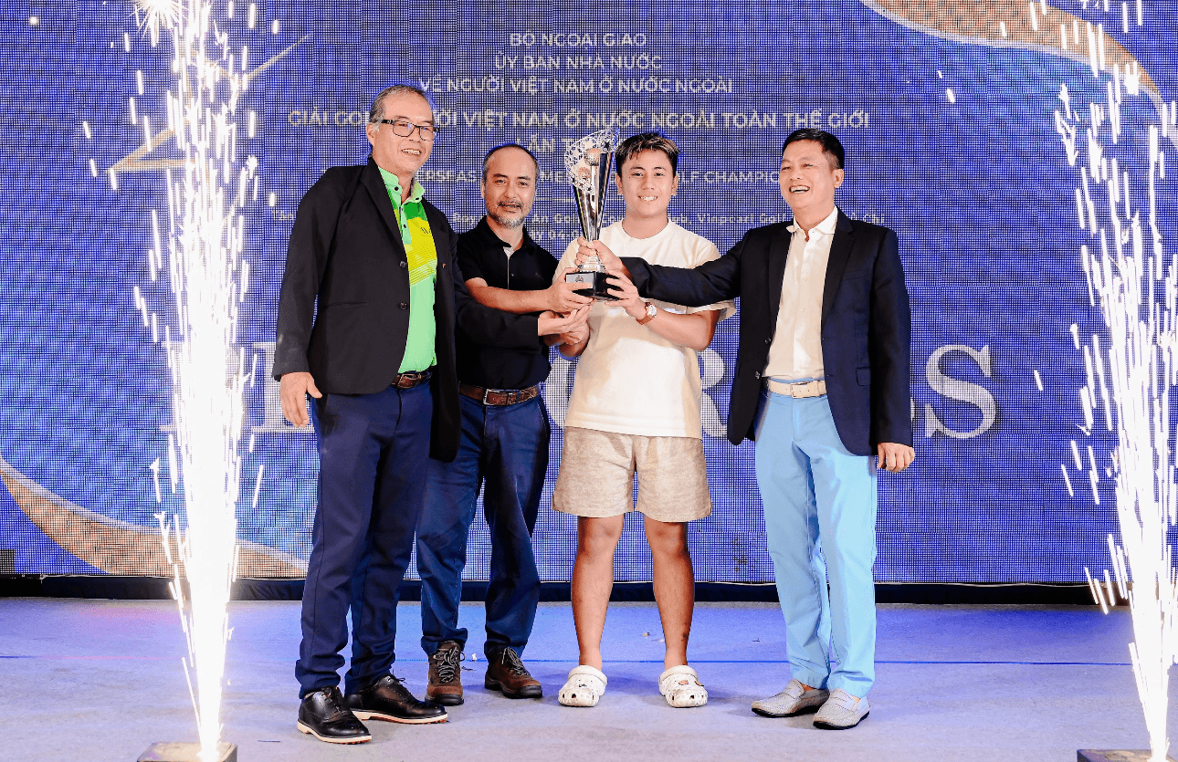 Vinh danh những tài năng golfer kiều bào xuất sắc