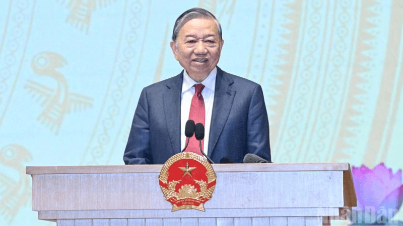 Tổng Bí thư Tô Lâm: Chuyển mạnh và thực chất tư duy “quản lý” sang “kiến tạo phát triển”, chấm dứt đùn đẩy, né tránh