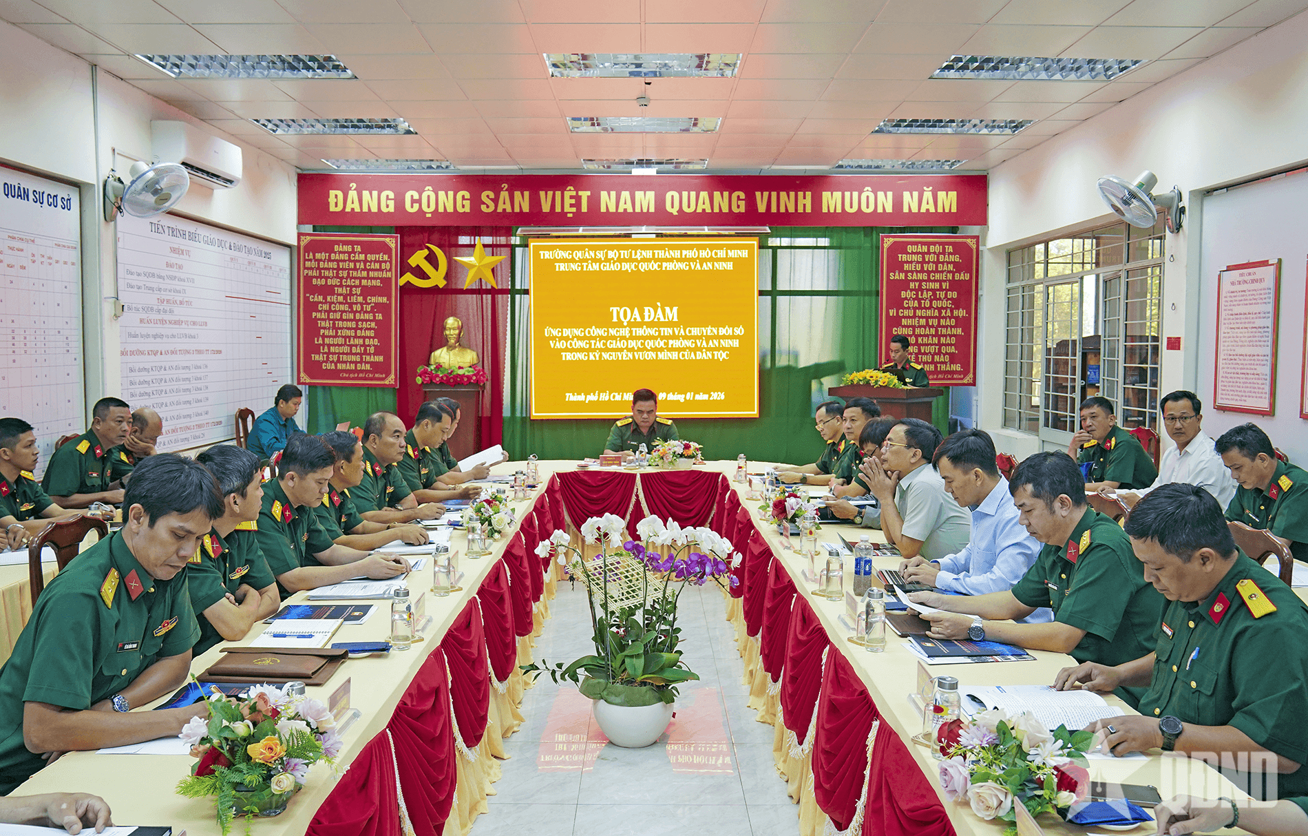 Thúc đẩy chuyển đổi số trong giảng dạy quốc phòng và an ninh cho sinh viên