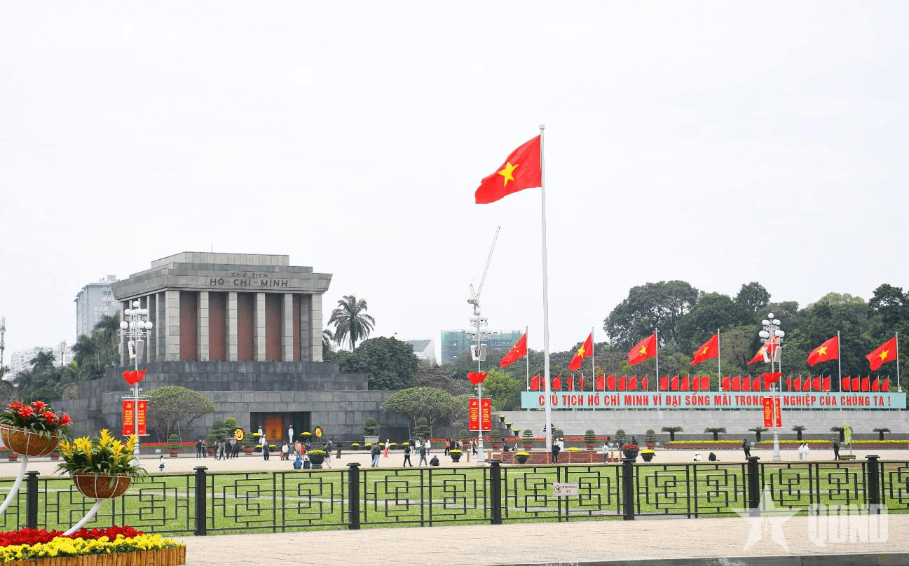 Thủ đô rực cờ hoa chào mừng Đại hội XIV của Đảng