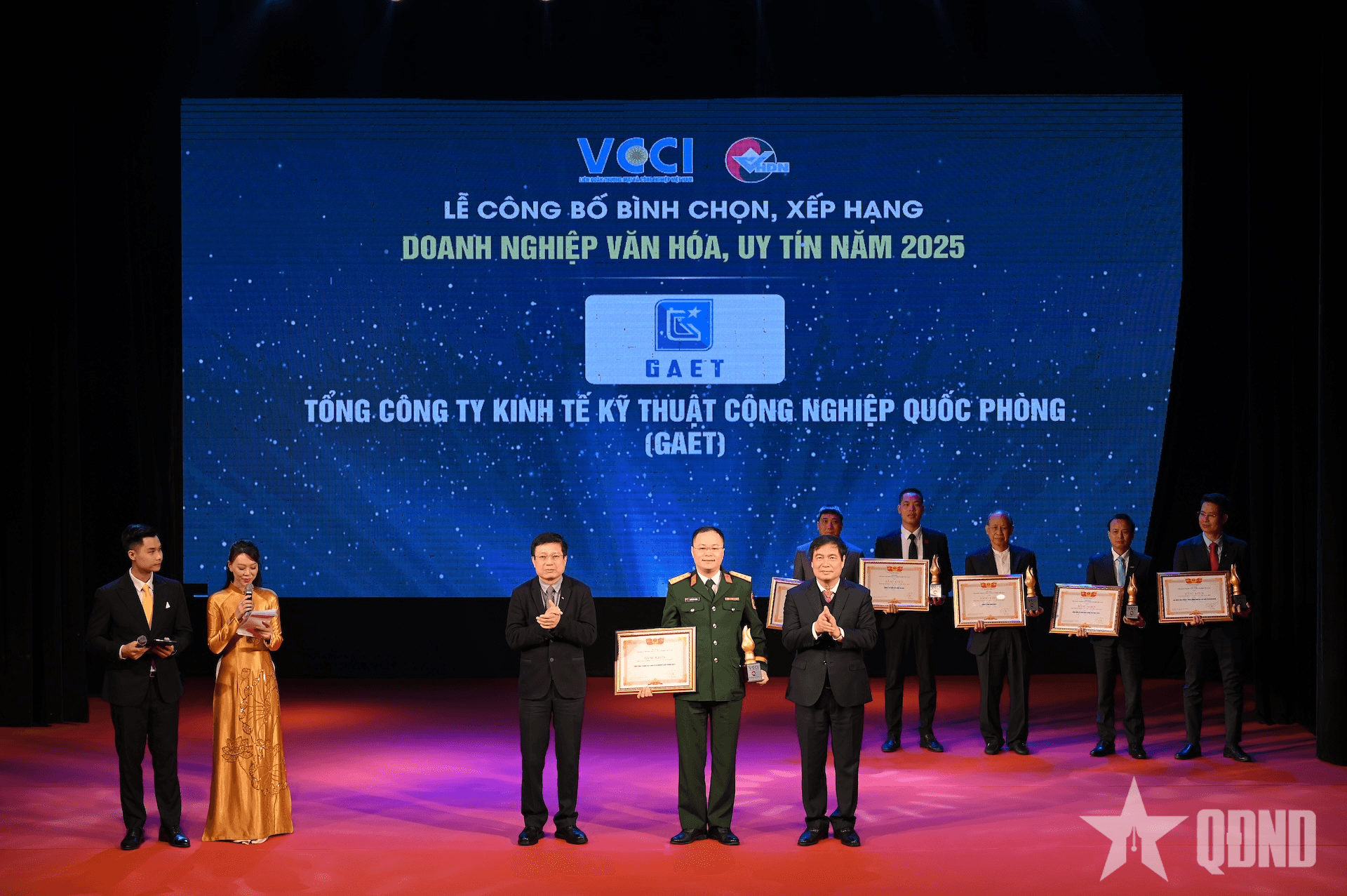 Vinh danh Doanh nghiệp văn hóa, uy tín năm 2025