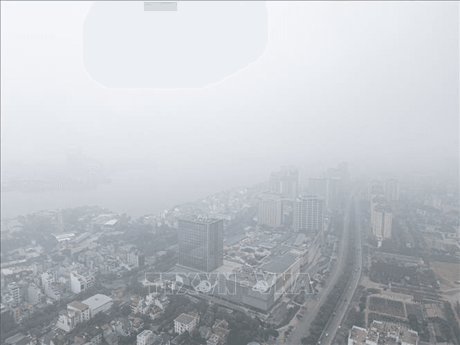 Ô nhiễm không khí tại Hà Nội và một số tỉnh, thành phố tiếp tục ở mức xấu và kém