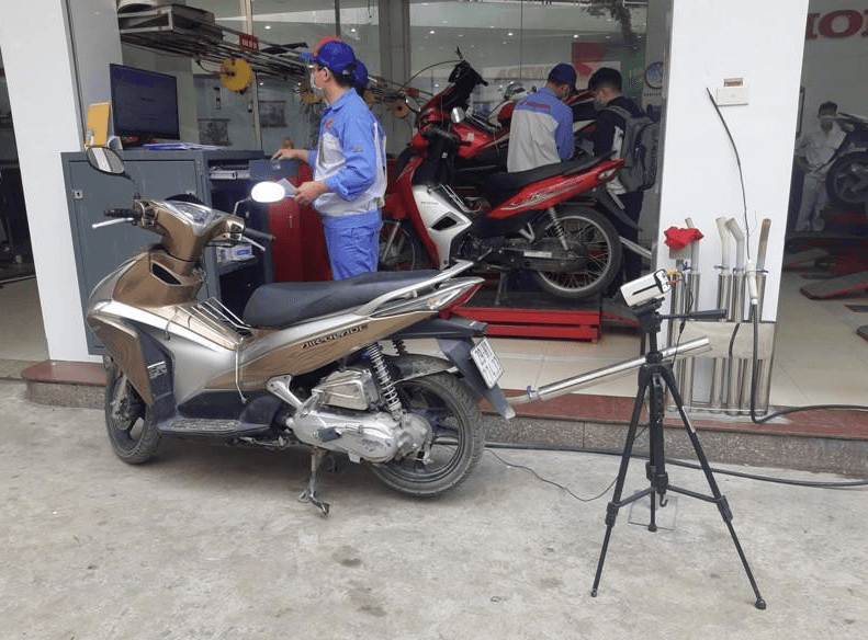 Từ ngày 30-6-2026 sẽ bắt đầu kiểm định khí thải xe máy trên toàn quốc
