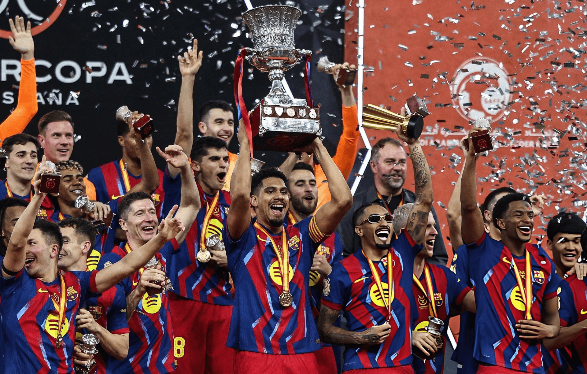 Barcelona giành Siêu cúp Tây Ban Nha