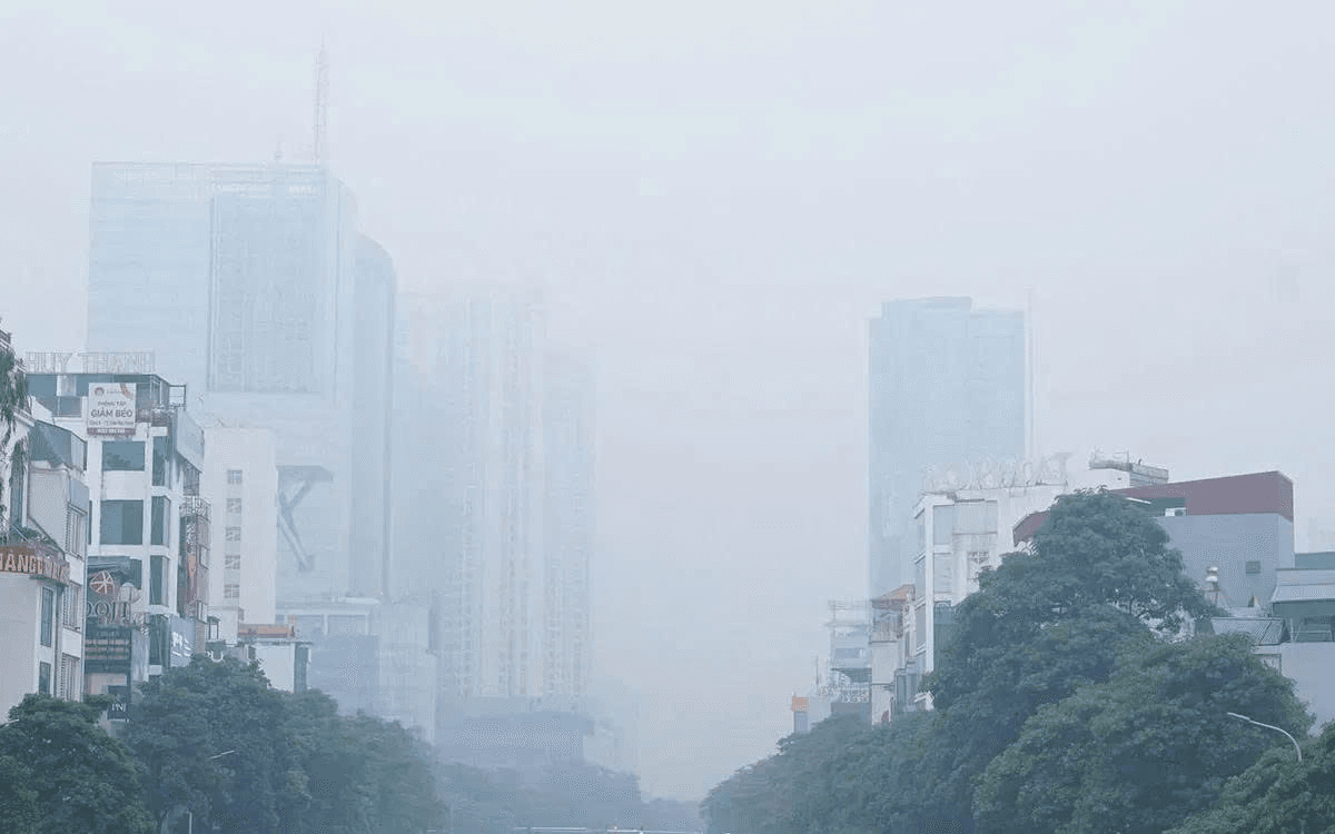 Chất lượng không khí ở mức rất kém và xấu tại nhiều tỉnh phía Bắc