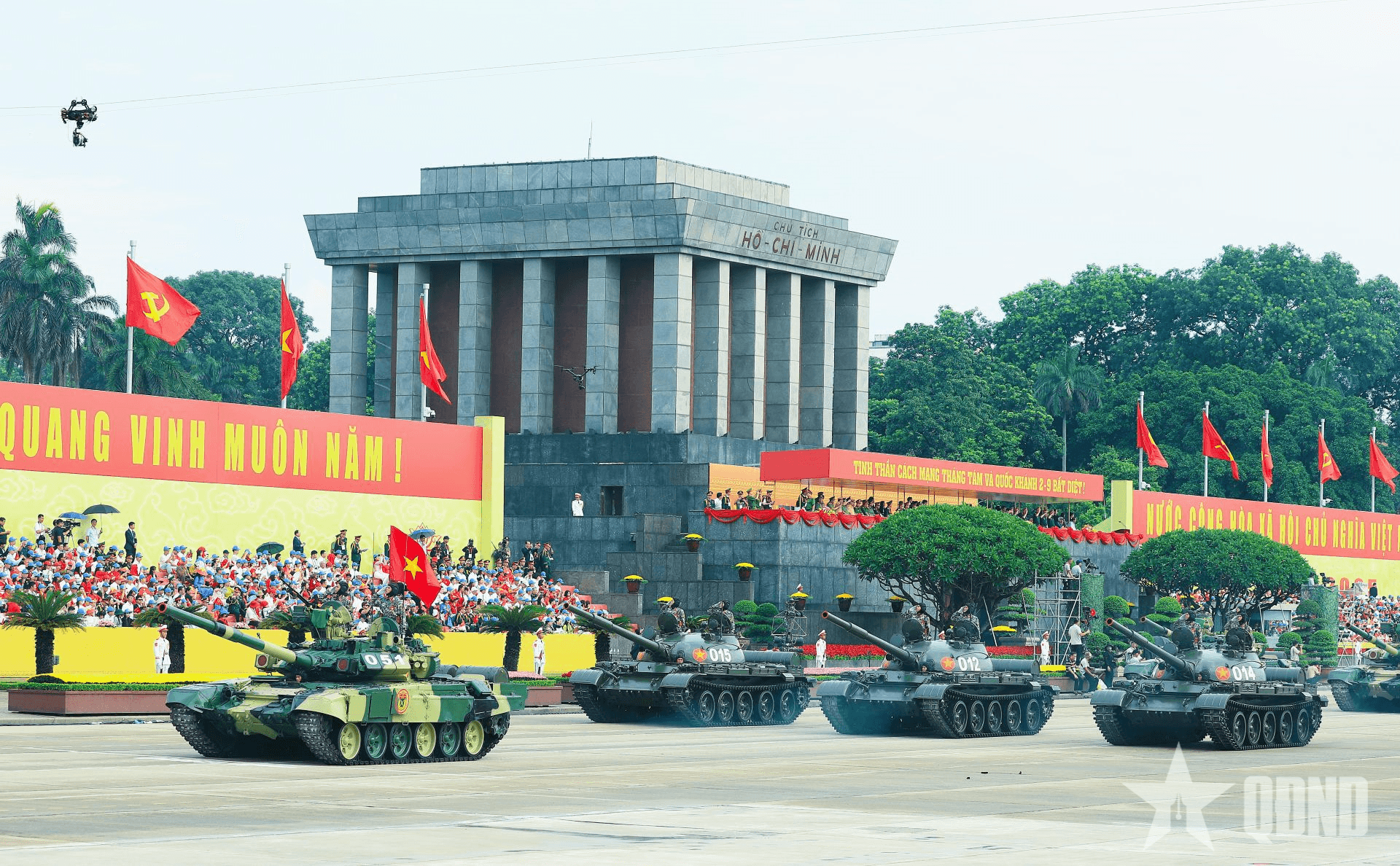 Dấu ấn ngành xe máy - vận tải trong những ngày lễ lớn