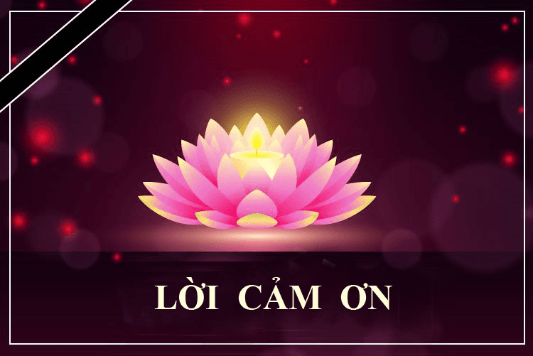 Lời cảm ơn của Ban Lễ tang Nhà nước và gia đình đồng chí Đại tướng Lê Văn Dũng