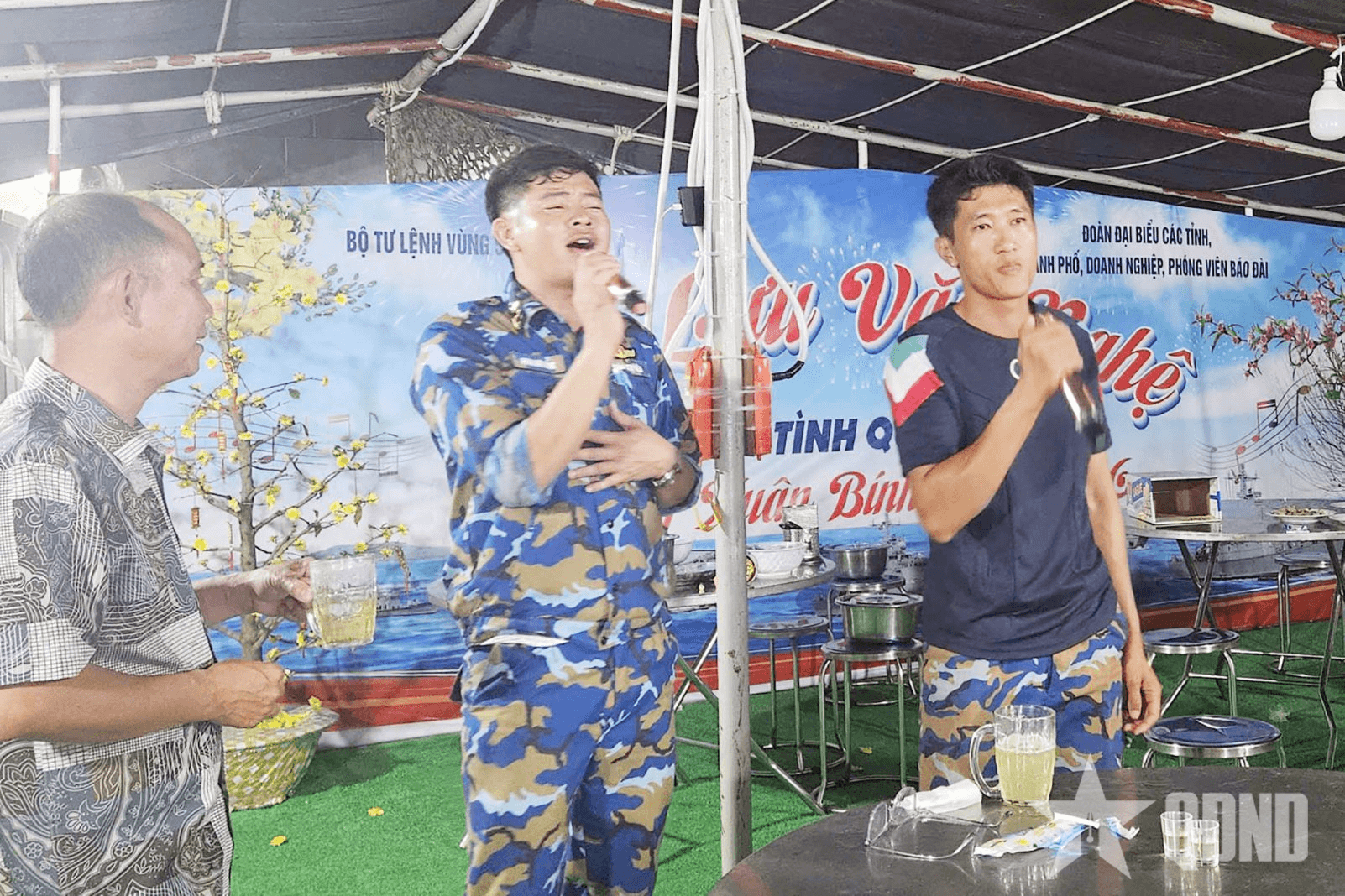 Nghe quan họ trên biển Tây Nam