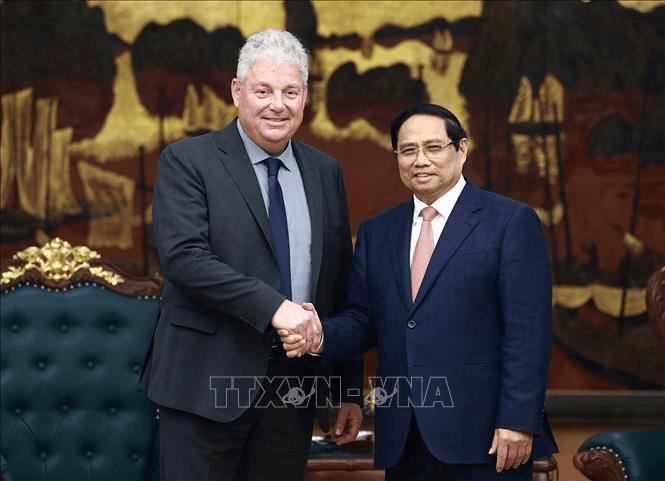 Thủ tướng Phạm Minh Chính tiếp lãnh đạo tập đoàn bán dẫn hàng đầu thế giới