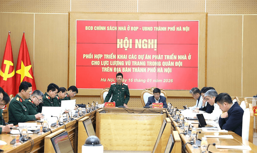 Tháo gỡ vướng mắc trong triển khai dự án phát triển nhà ở cho Quân đội tại Hà Nội
