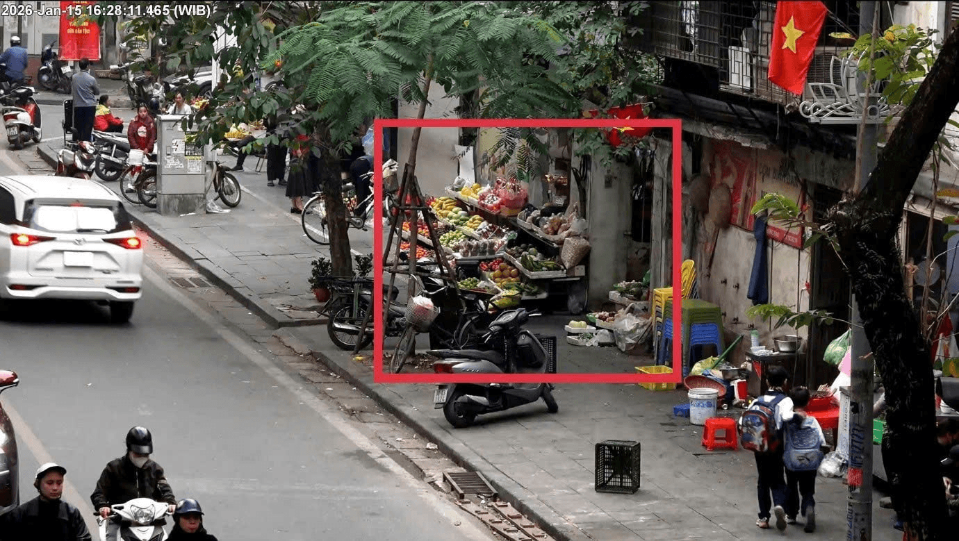 Hà Nội: Bắt đầu ''phạt nguội” vi phạm trật tự đô thị qua camera AI