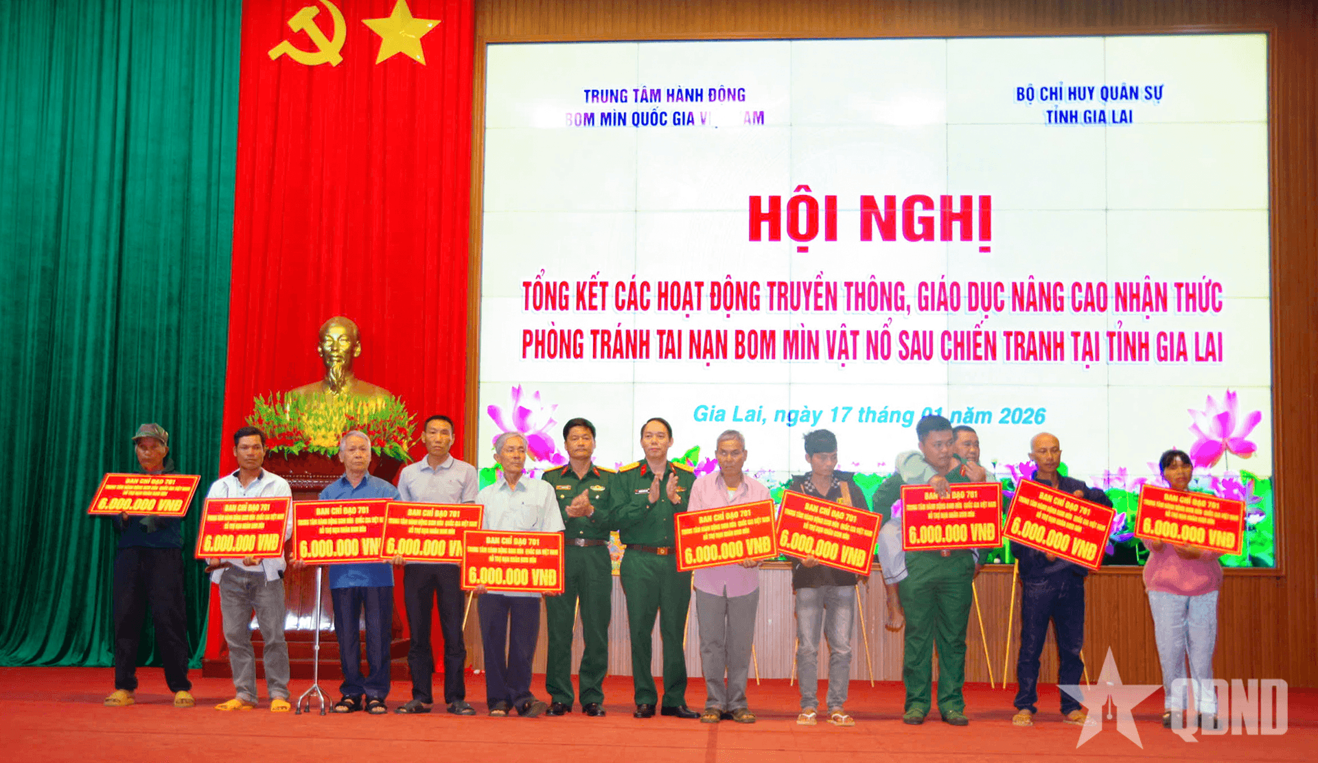 Lan tỏa thông điệp phòng tránh tai nạn bom mìn, vật liệu nổ