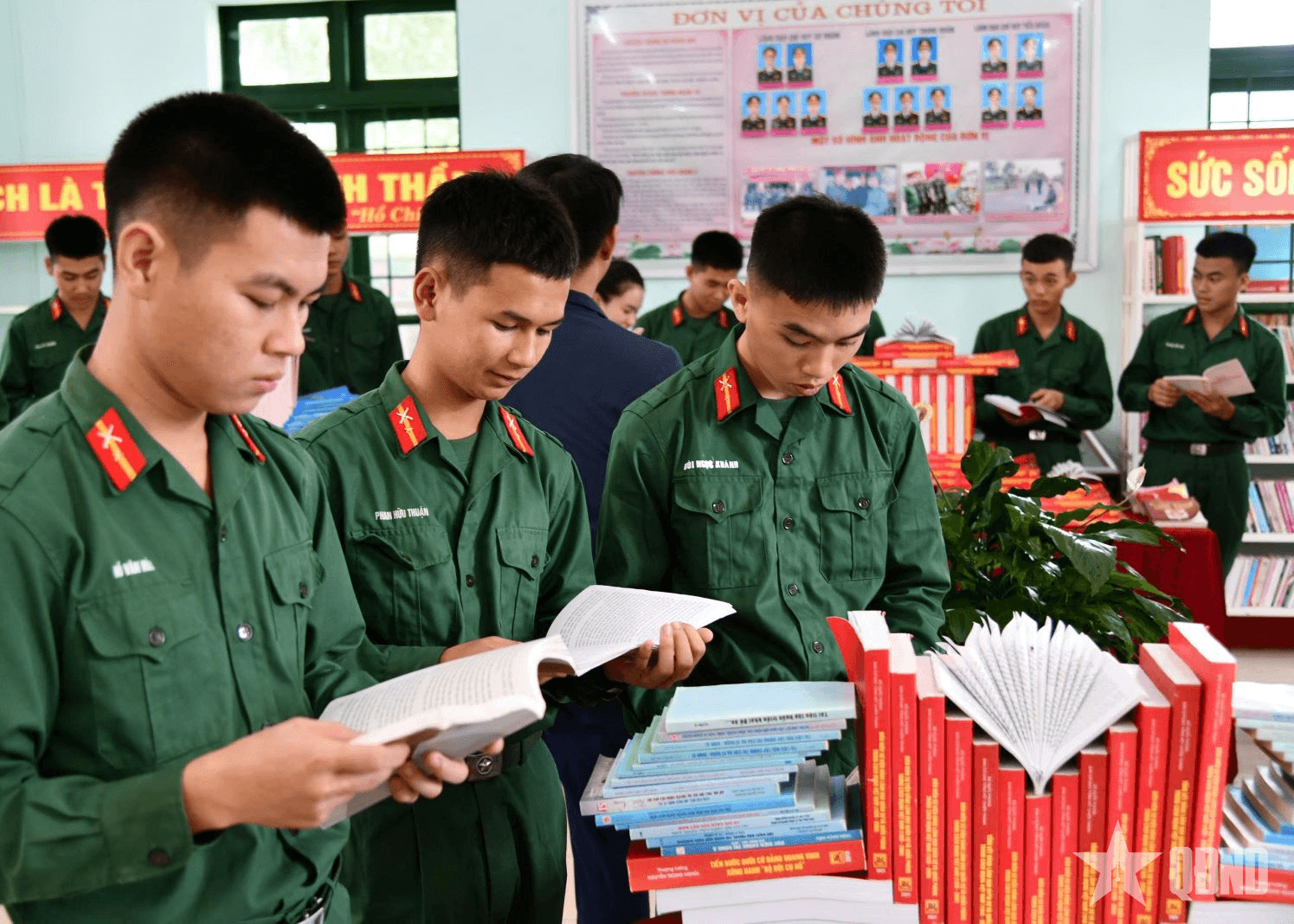 Tuổi trẻ Sư đoàn 968 thi đua chào mừng Đại hội XIV của Đảng