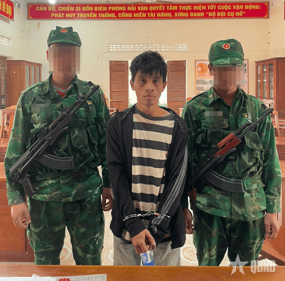 Đồn Biên phòng Hải Vân bắt giữ đối tượng tàng trữ trái phép chất ma túy