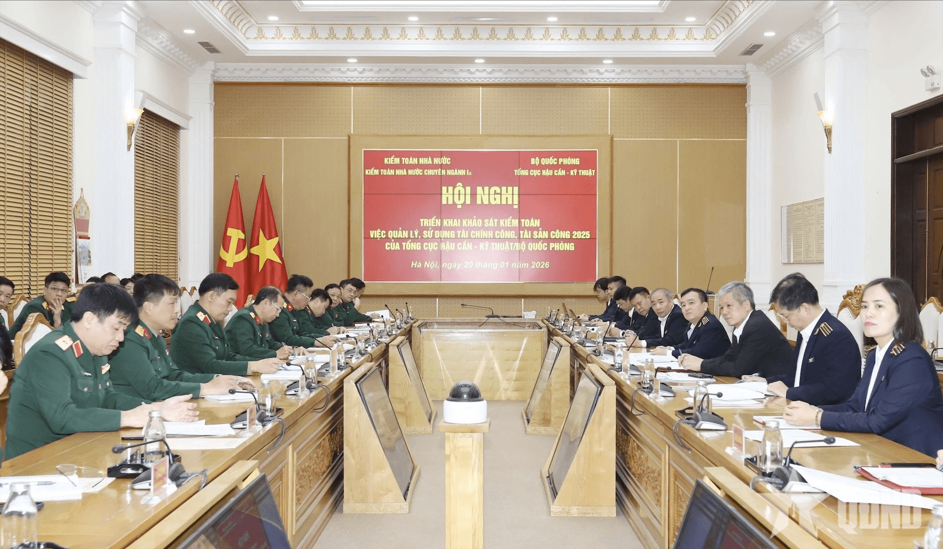 Triển khai khảo sát kiểm toán tại Tổng cục Hậu cần-Kỹ thuật