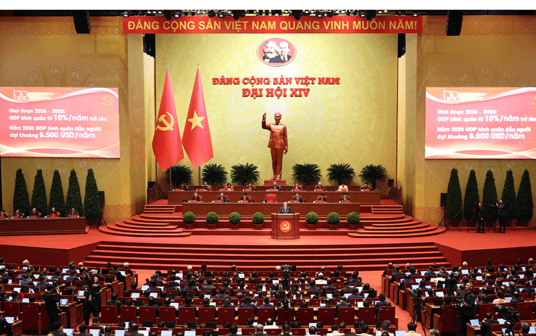 Thông báo về Điện mừng Đại hội XIV của Đảng