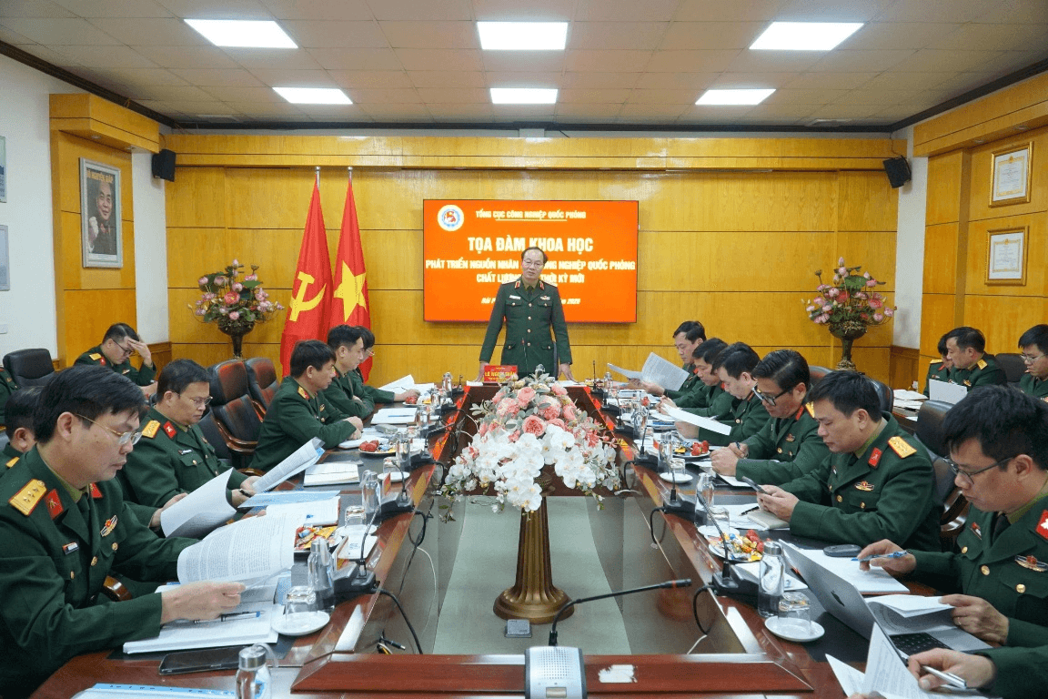 Xây dựng nhân lực công nghiệp quốc phòng chất lượng cao gắn với làm chủ công nghệ