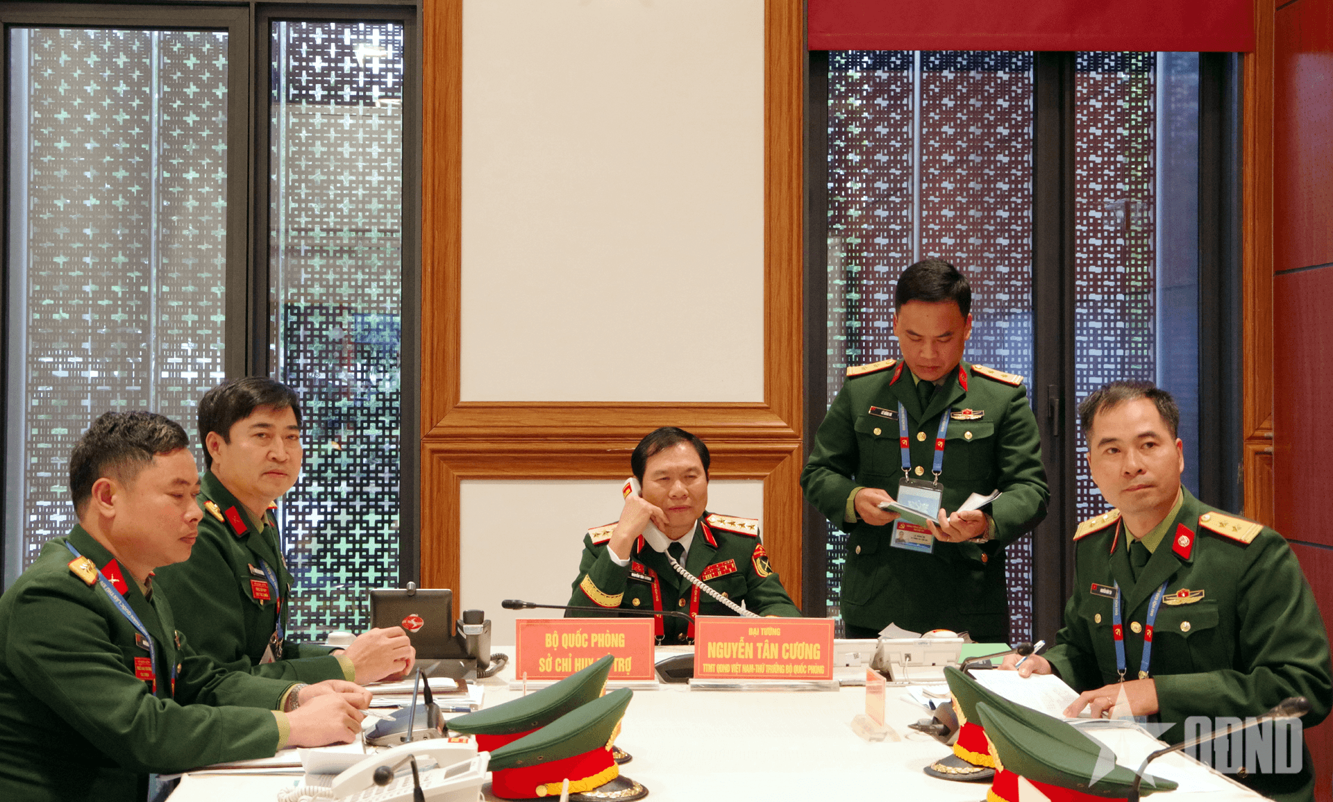 Đại tướng Nguyễn Tân Cương: Duy trì nghiêm chế độ trực, bảo đảm an toàn Đại hội XIV của Đảng